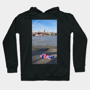 London Union Jack plastic bag Hoodie